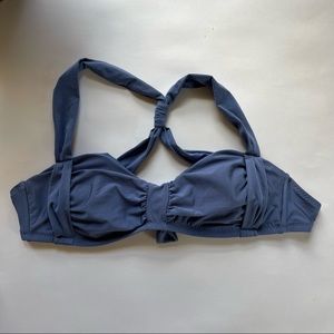 ✨ Athleta Blue Adjustable Bikini Top ✨